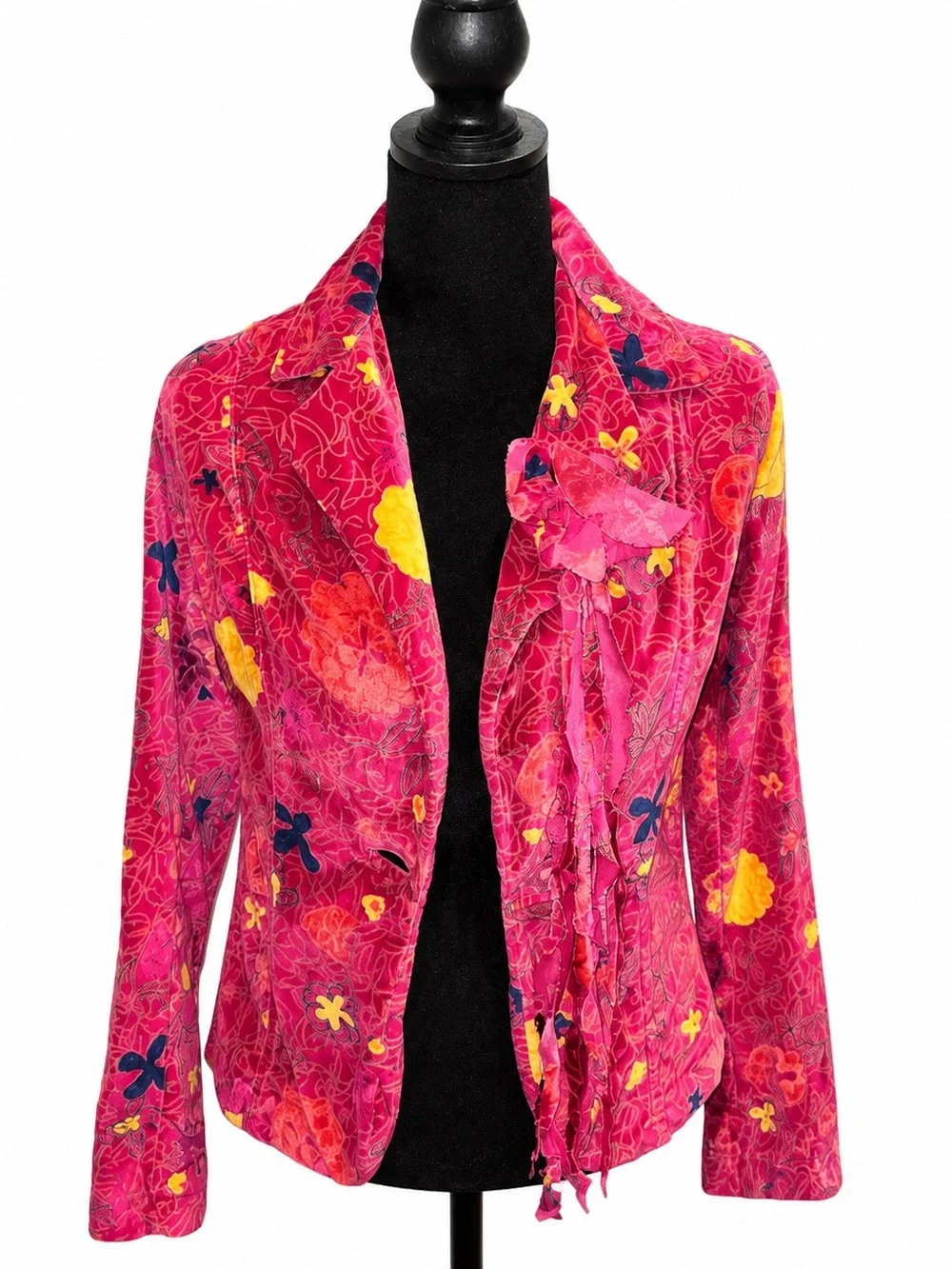 Angie fuchsia velvet